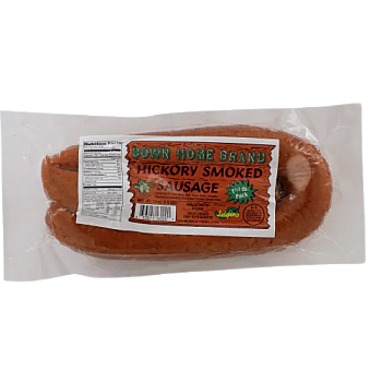 Down Home Hickory Smoked Pork Sausage - Jalapeno 1.5 LB