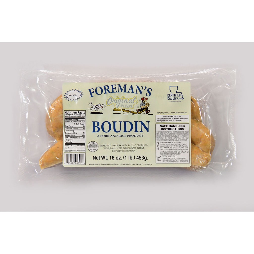 Foreman's Boudin