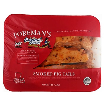 Foreman's Smoked Pig Tails Package