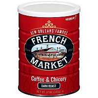 French Market Coffee & Chicory City Roast 12 oz