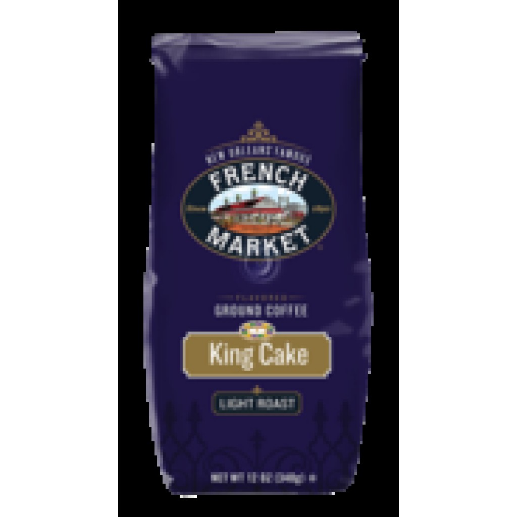 French Market Coffee King Cake