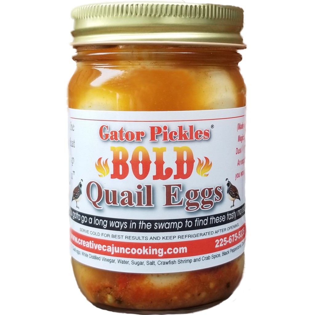 Bold Spicy Pickled Quail Eggs | Creative Cajun Cooking