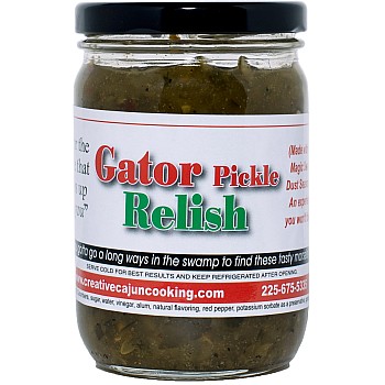 Gator Pickle Relish 14.5 oz Jar