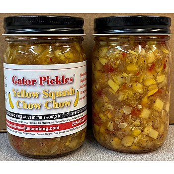 Gator Pickles Yellow Squash Chow-Chow