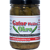 Gator Pickled Okra 14.5 oz. Jar