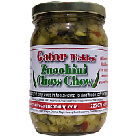 Gator Pickles Zucchini Chow Chow | Creative Cajun