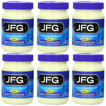 JFG Mayonnaise - 16 oz Pack of 6