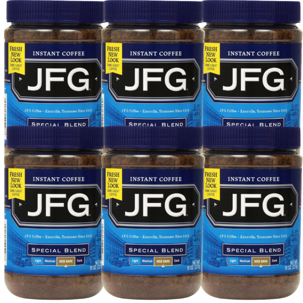 JFG Special Blend Instant Coffee 8 oz - Pack of 6
