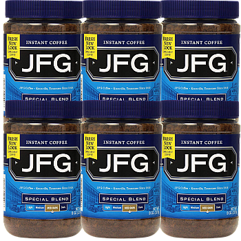 JFG Special Blend Instant Coffee 8 oz - Pack of 6