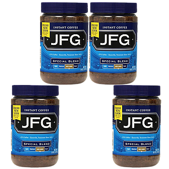 JFG Special Blend Instant Coffee 8 oz - Pack of 4