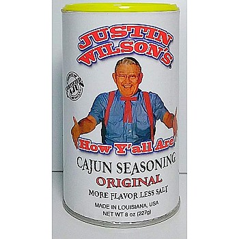 Justin Wilsons Cajun Seasoning 8 oz.