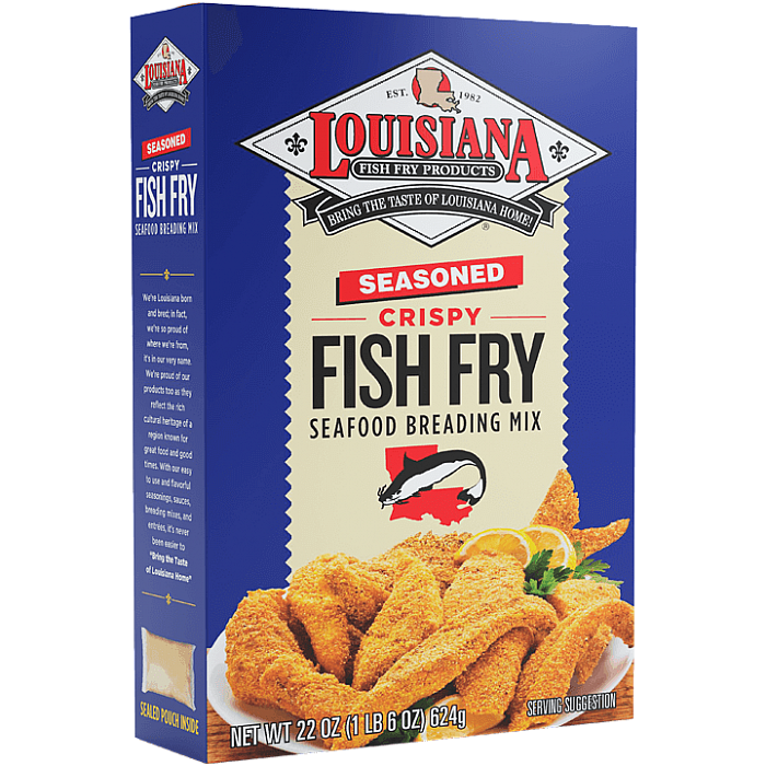 Louisiana Fish Fry Products Red Beans & Rice Mix, 7 Oz, Pack of 12