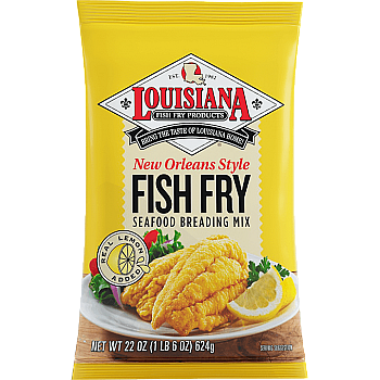 LA Fish Fry New Orleans Style Lemon Fish Fry