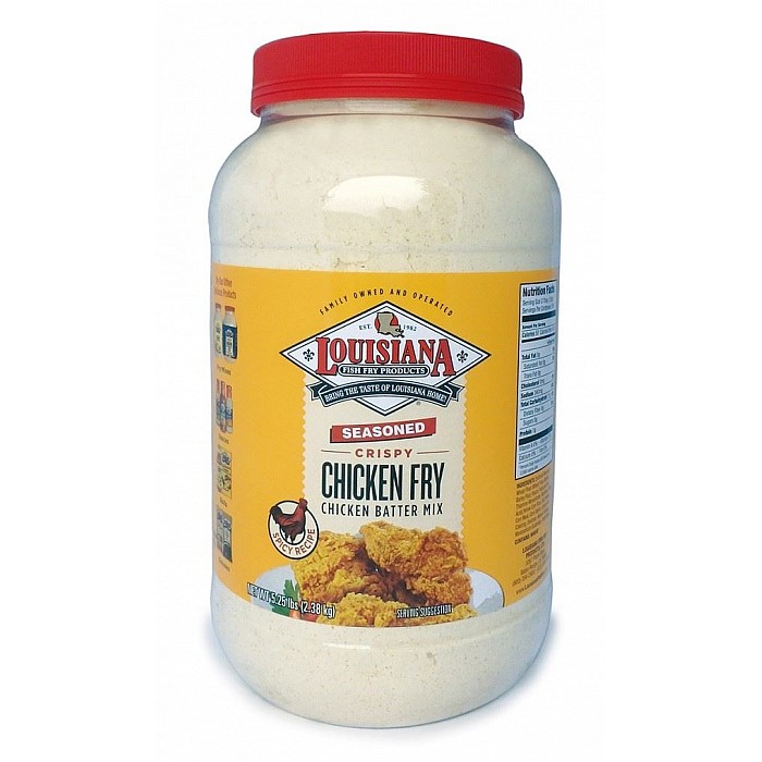 Louisiana Seasoned Crispy Chicken Fry Batter Mix - 9oz