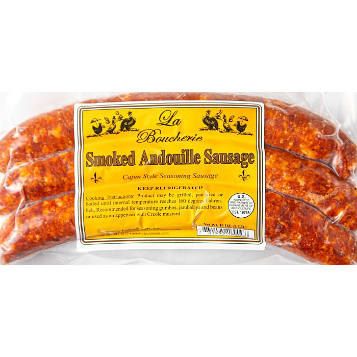 La Boucherie Smoked Andouille Sausage 16 oz - 731495160008