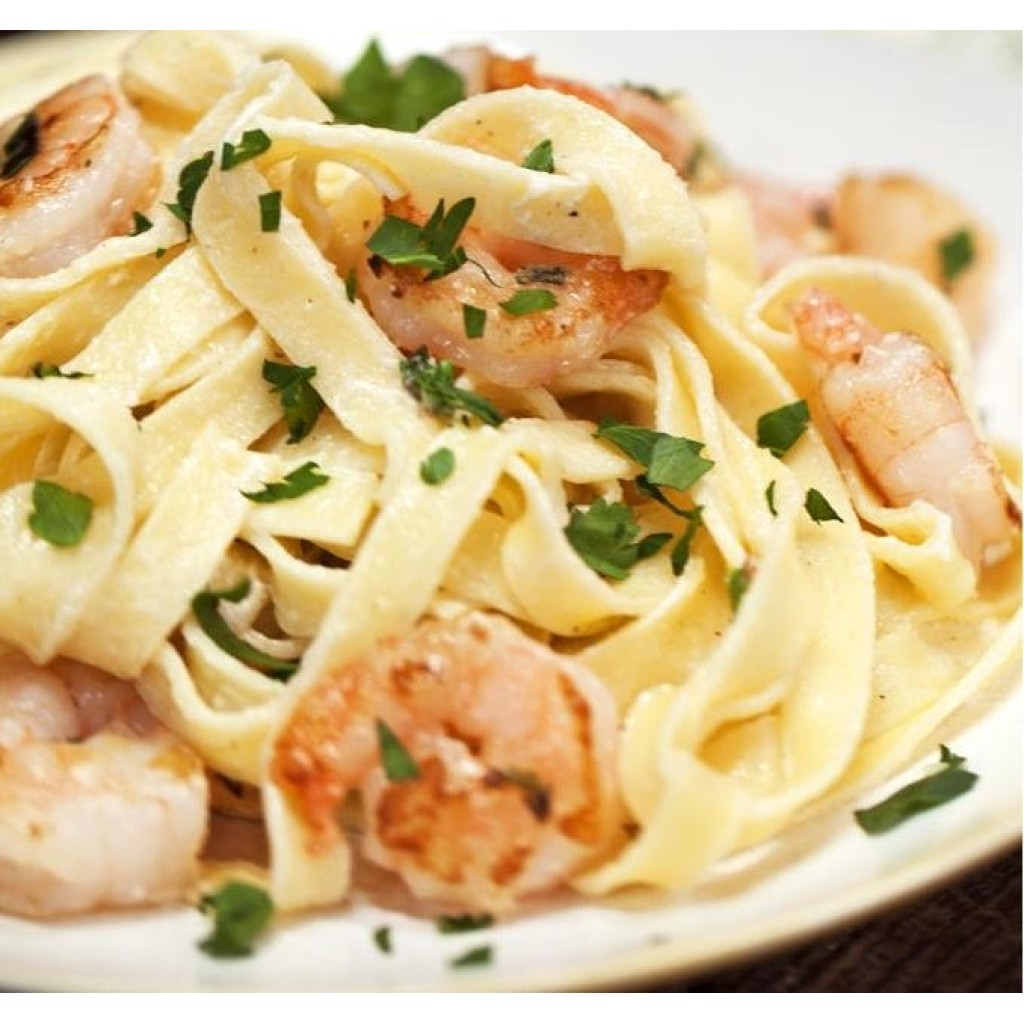 Lena's Crab & Shrimp Fettuccine
