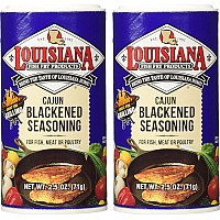 Louisiana Fish Fry Cajun Blackened Seasoning 2.5 oz Pack of 2