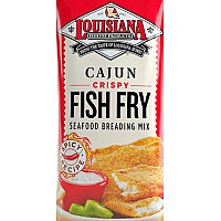 Louisiana Fish Fry Cajun Crispy Fish Fry 25 lb Box