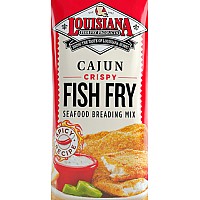 Louisiana Fish Fry Cajun Crispy Fish Fry 25 lb Box