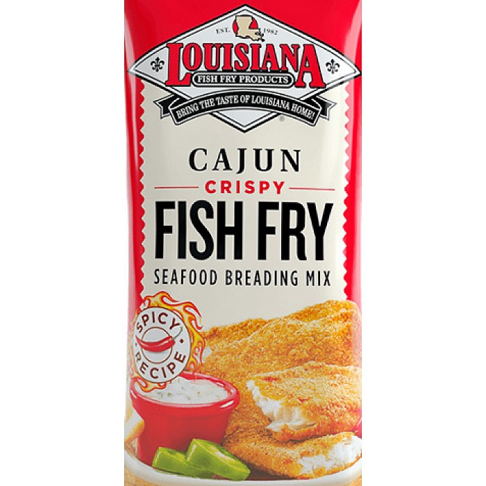Louisiana Fish Fry Cajun Crispy Fish Fry 25 lb Box - 039156004396