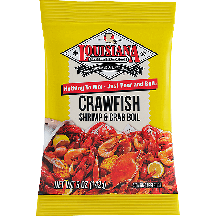 Louisiana Fish Fry Crawfish Shrimp & Crab Boil 5 oz - 039156000145