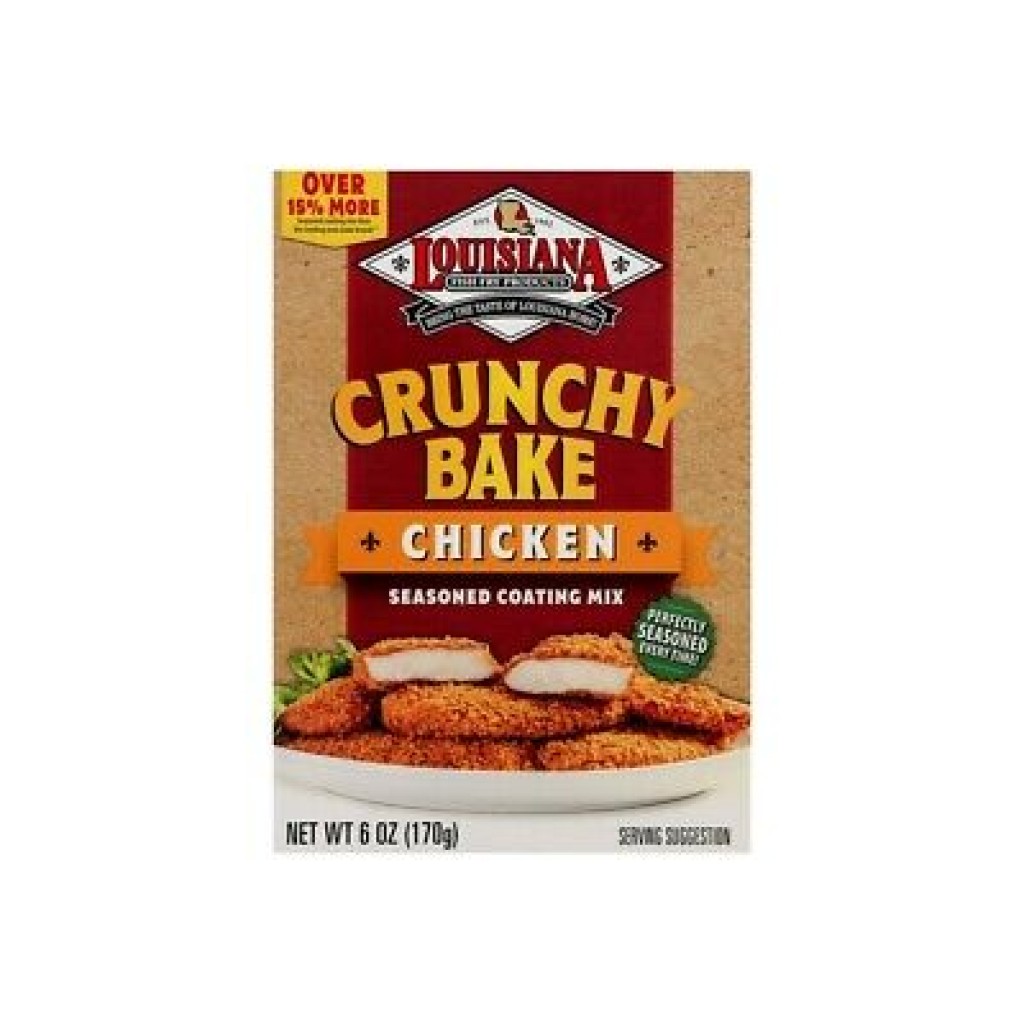 Louisiana Fish Fry Crunchy Bake Chicken
