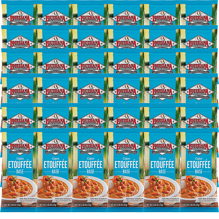 Louisiana Fish Fry Etouffee Mix 2.65 oz Pack of 36 - 342907806478