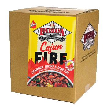 Louisiana Fish Fry Cajun Fire Boil 14 oz