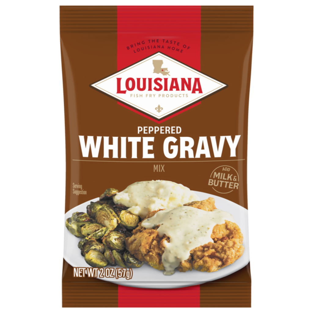 Louisiana Fish Fry Peppered White Gravy Mix