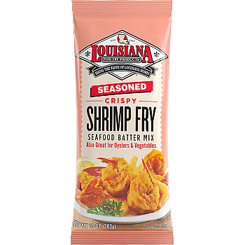Louisiana Fish Fry Shrimp Fry (Seasoned)