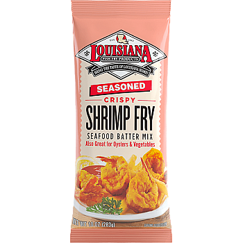 Louisiana Fish Fry Shrimp Fry Seasoned 10 oz