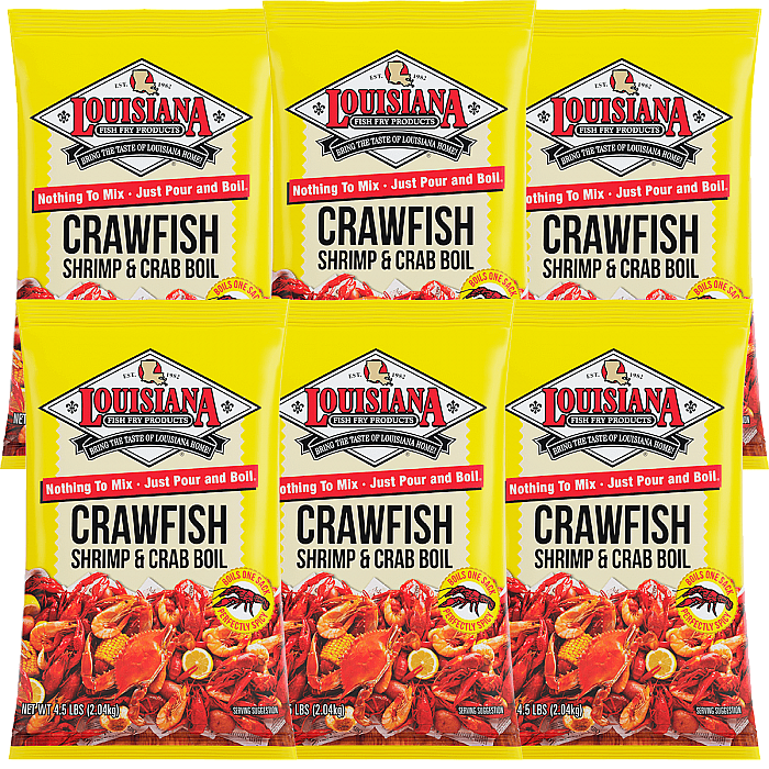 Crawfish, Shrimp & Crab Boil 4.5 lb - Louisiana Fish Fry