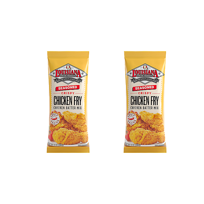 Louisiana Fish Fry Seasoned Chicken Batter Mix, 9 oz