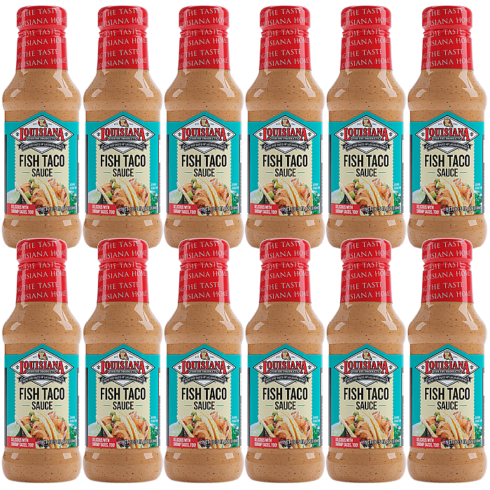 Louisiana Sauce Hot,12 oz (Pack of 12)