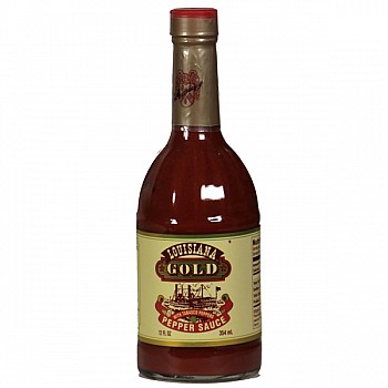 Louisiana Gold Pepper Sauce 12 oz