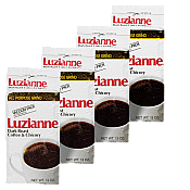 Luzianne Dark Roast C & C White Label 13 oz Pack of 4