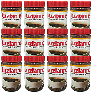 Luzianne Instant Coffee & Chicory Pack of 12