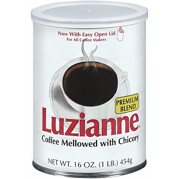 Luzianne Premium Blend Coffee & Chicory 16 oz