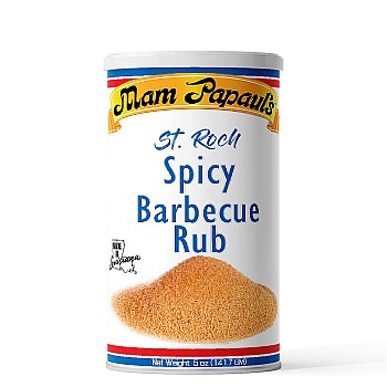 Mam Papaul's St. Roch Spicy Barbecue Rub 5.5 oz
