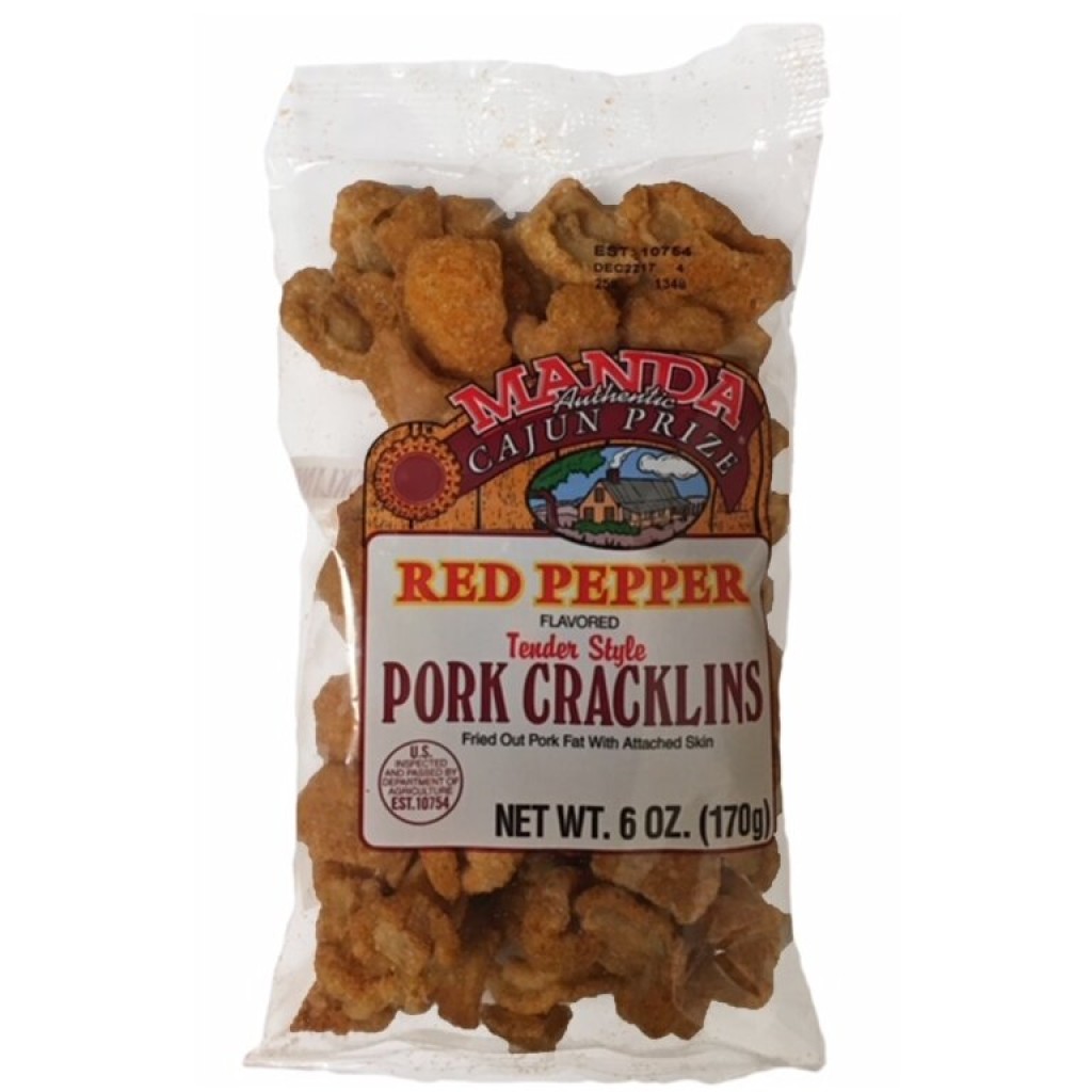 Manda Cracklins Red Pepper