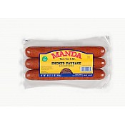 Manda's Smoked Green Onion Pork Sausage 16 oz