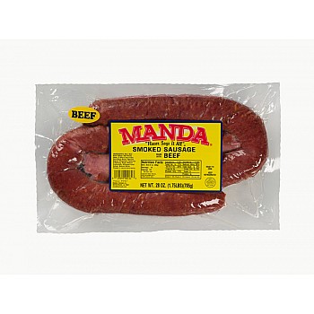 Mandas Smoked Beef Sausage