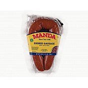 Manda's Smoked Green Onion Pork Sausage 28 oz