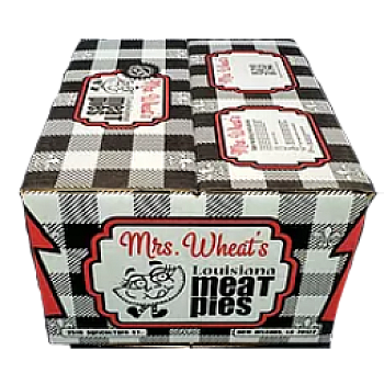 Mrs. Wheat's Mild Meat Pies 4 oz. 48 Count
