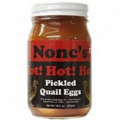 Nonc's Pickled Quail Eggs Hot