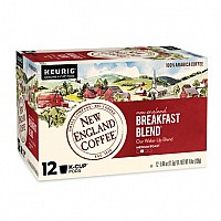 New England Breakfast Blend Single Serve 12 KCups