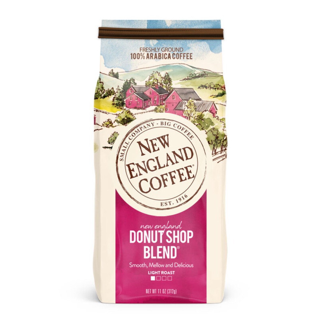 New England Coffee Donut Shop Blend Ground