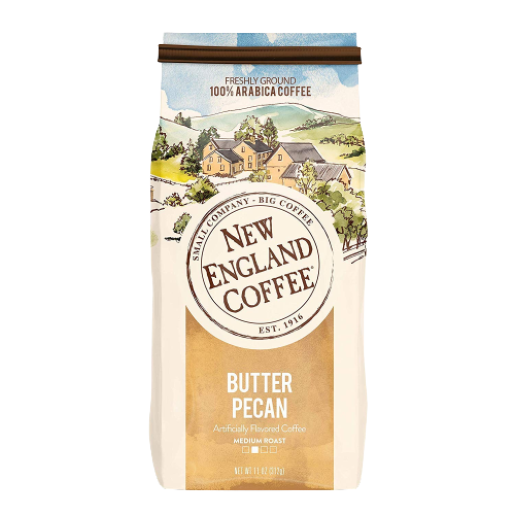New England Coffee Butter Pecan Ground