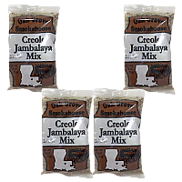 Oak Grove Smokehouse Creole Jambalaya Mix 7.9 oz Pack of 4