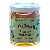 Ole Homestead Pineapple Pepper Jelly 12 oz
